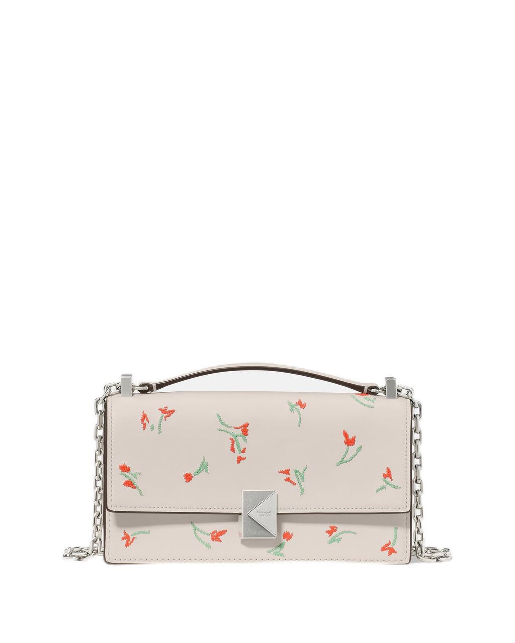 kate spade new york Deco Quilted Leather Mini Flap Chain Crossbody