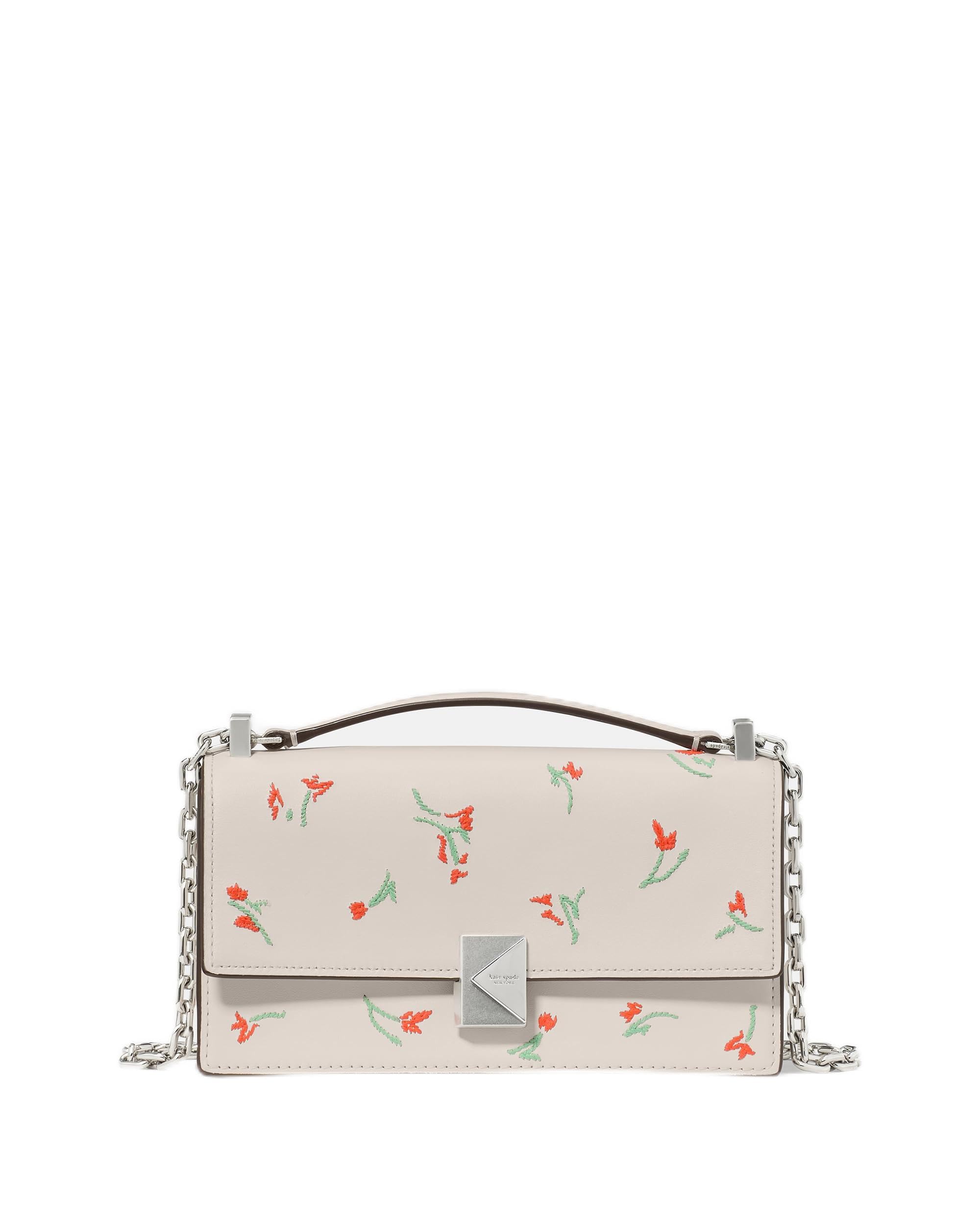 kate spade new york Deco Quilted Leather Mini Flap Chain Crossbody