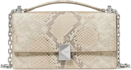 kate spade new york Deco Quilted Leather Mini Flap Chain Crossbody