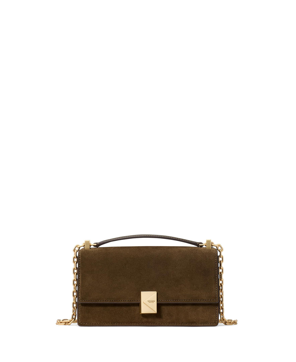 kate spade new york Deco Quilted Leather Mini Flap Chain Crossbody