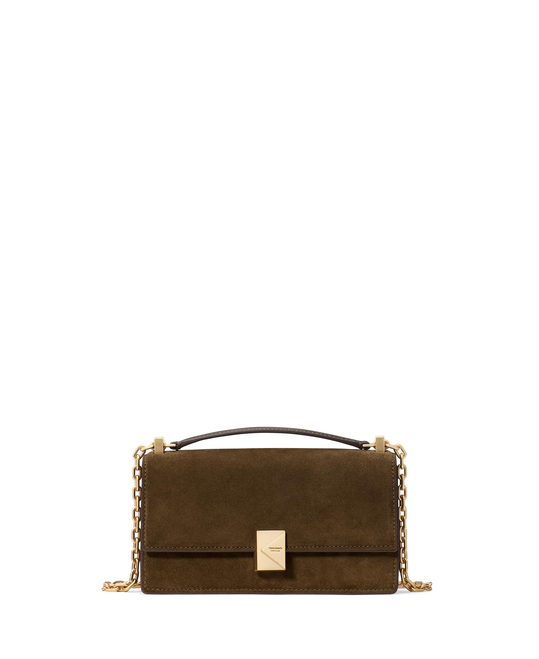 kate spade new york Deco Quilted Leather Mini Flap Chain Crossbody