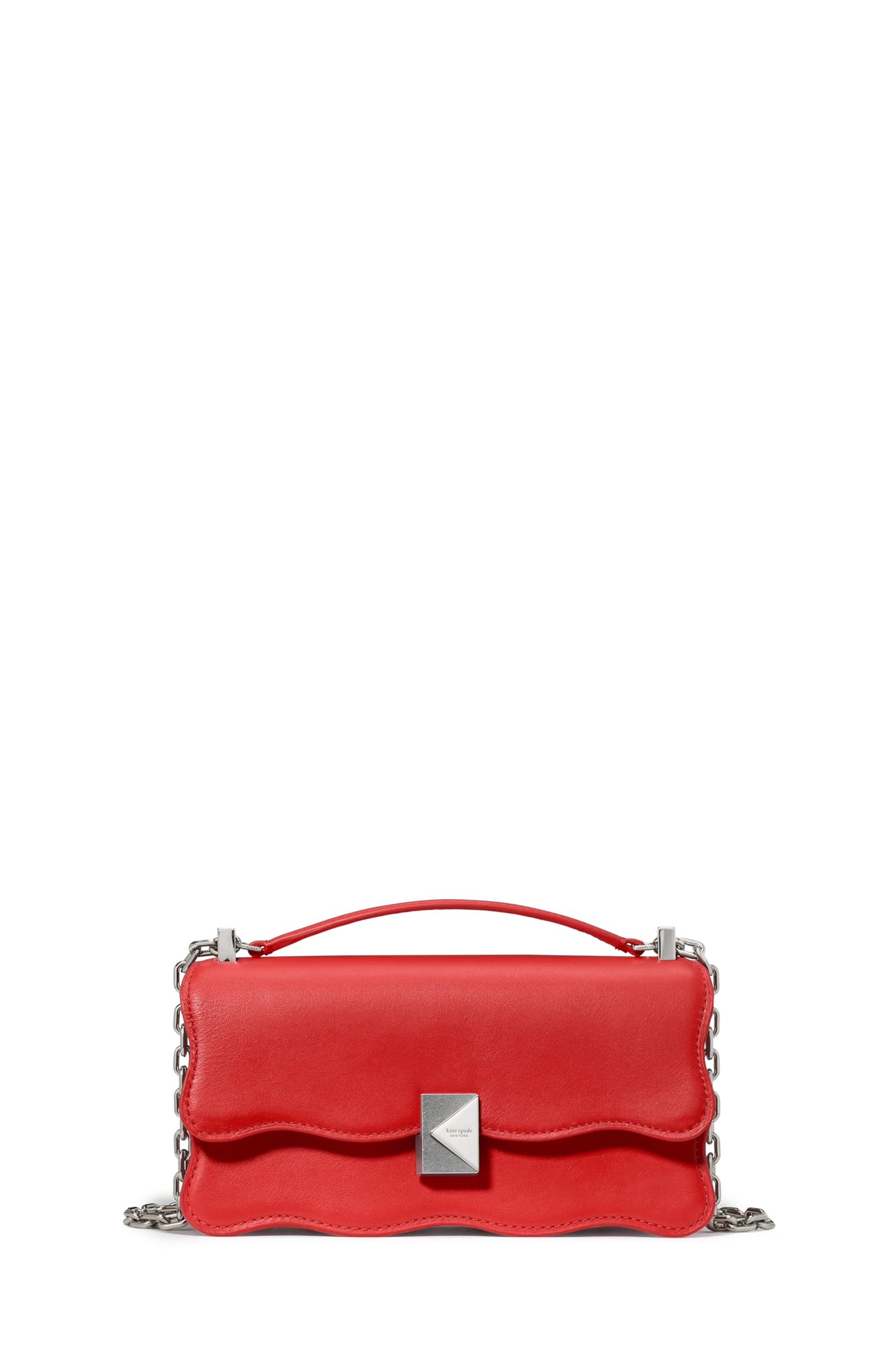 kate spade new york Deco Quilted Leather Mini Flap Chain Crossbody