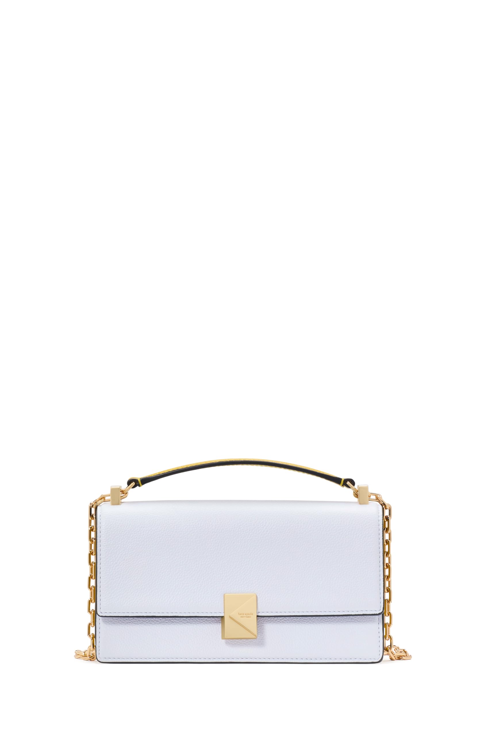 kate spade new york Deco Quilted Leather Mini Flap Chain Crossbody