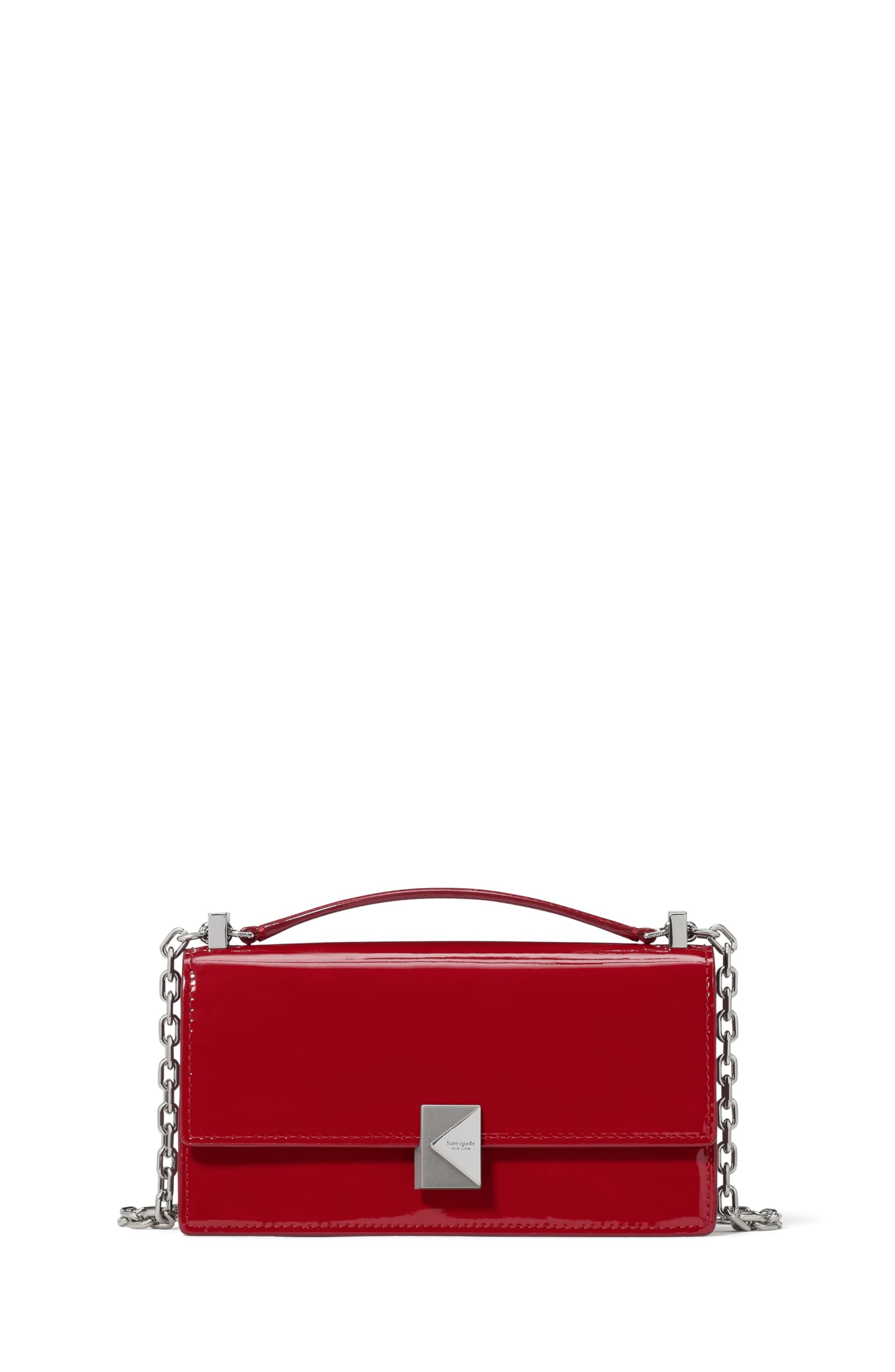 kate spade new york Deco Quilted Leather Mini Flap Chain Crossbody