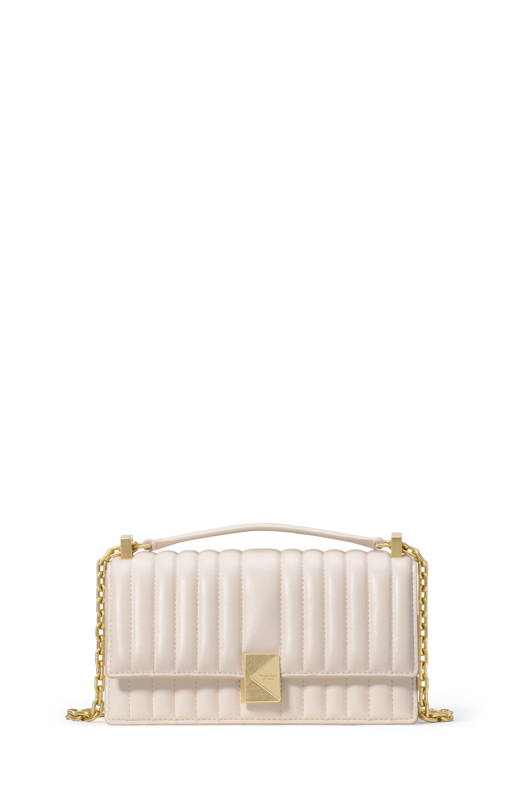 kate spade new york Deco Quilted Leather Mini Flap Chain Crossbody
