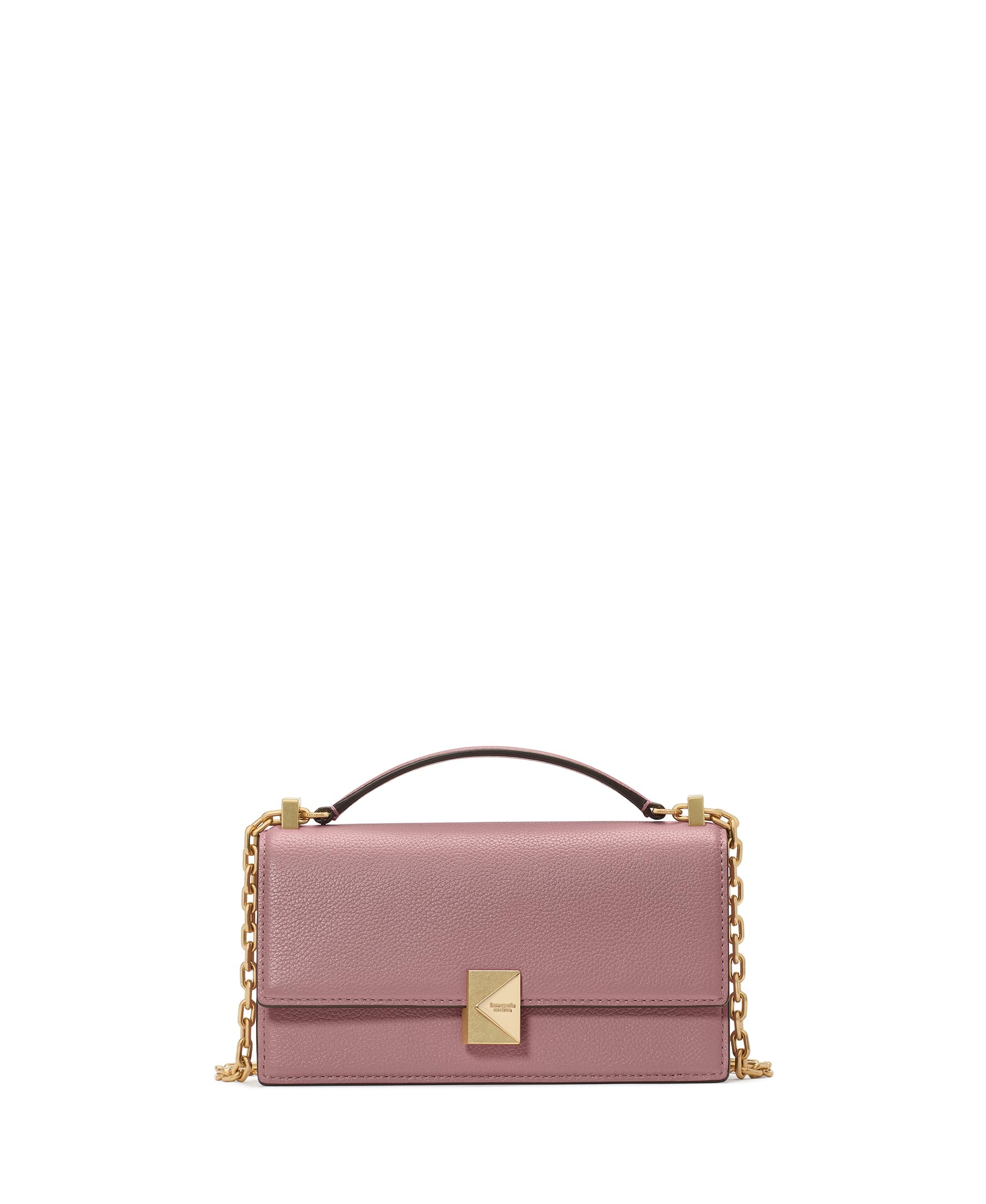 kate spade new york Deco Quilted Leather Mini Flap Chain Crossbody