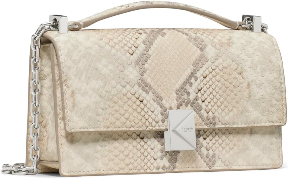 kate spade new york Deco Quilted Leather Mini Flap Chain Crossbody