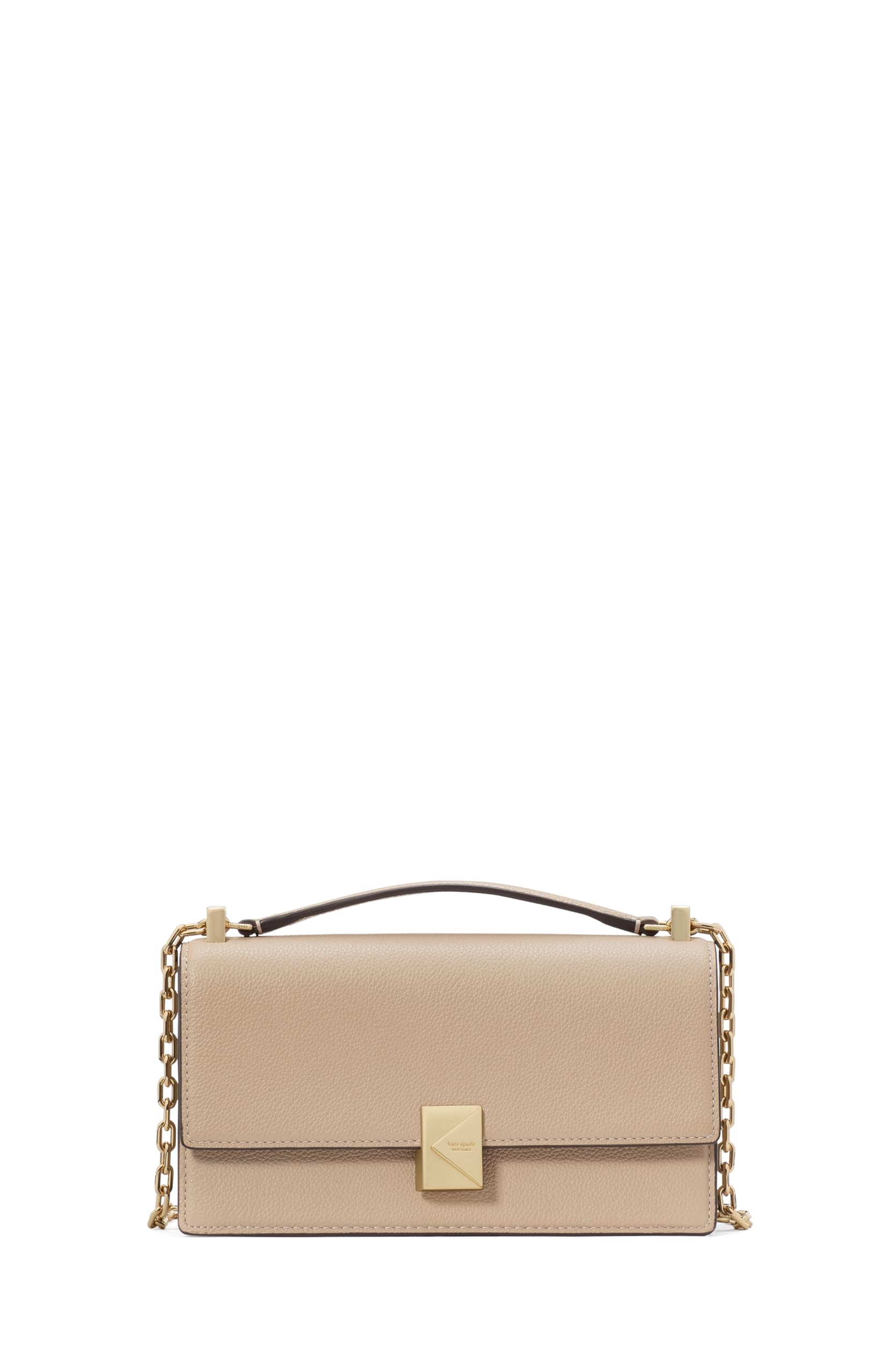 kate spade new york Deco Quilted Leather Mini Flap Chain Crossbody
