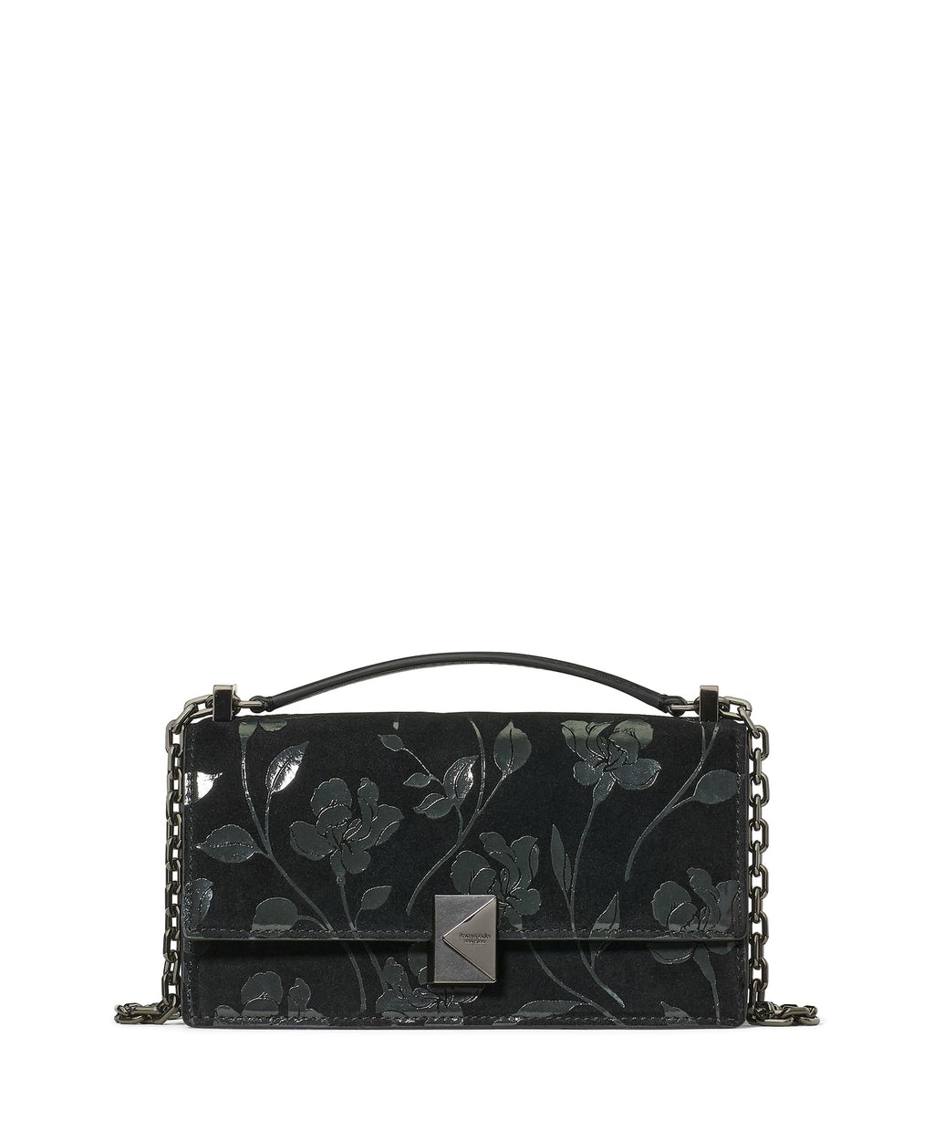 kate spade new york Deco Quilted Leather Mini Flap Chain Crossbody