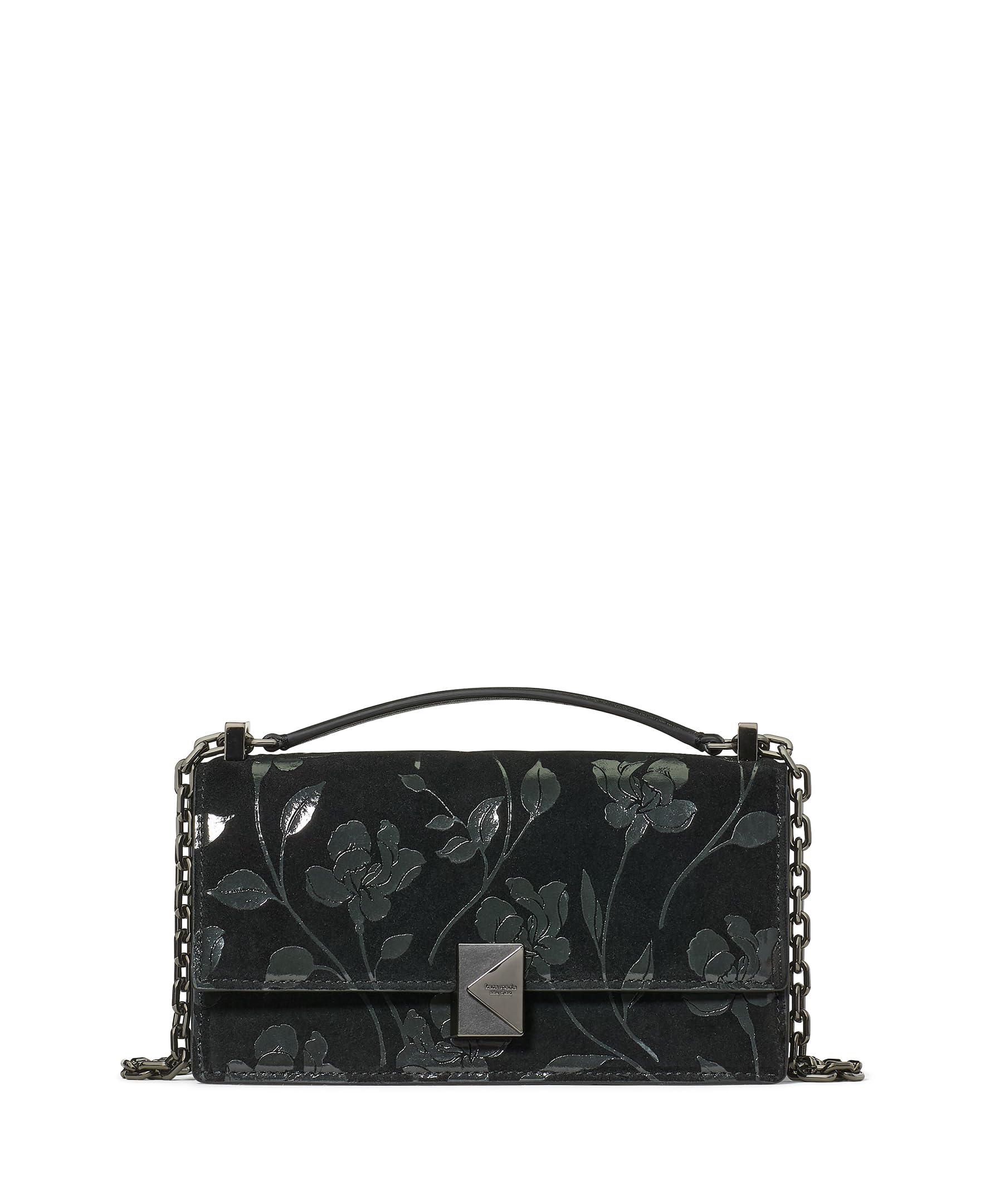 kate spade new york Deco Quilted Leather Mini Flap Chain Crossbody