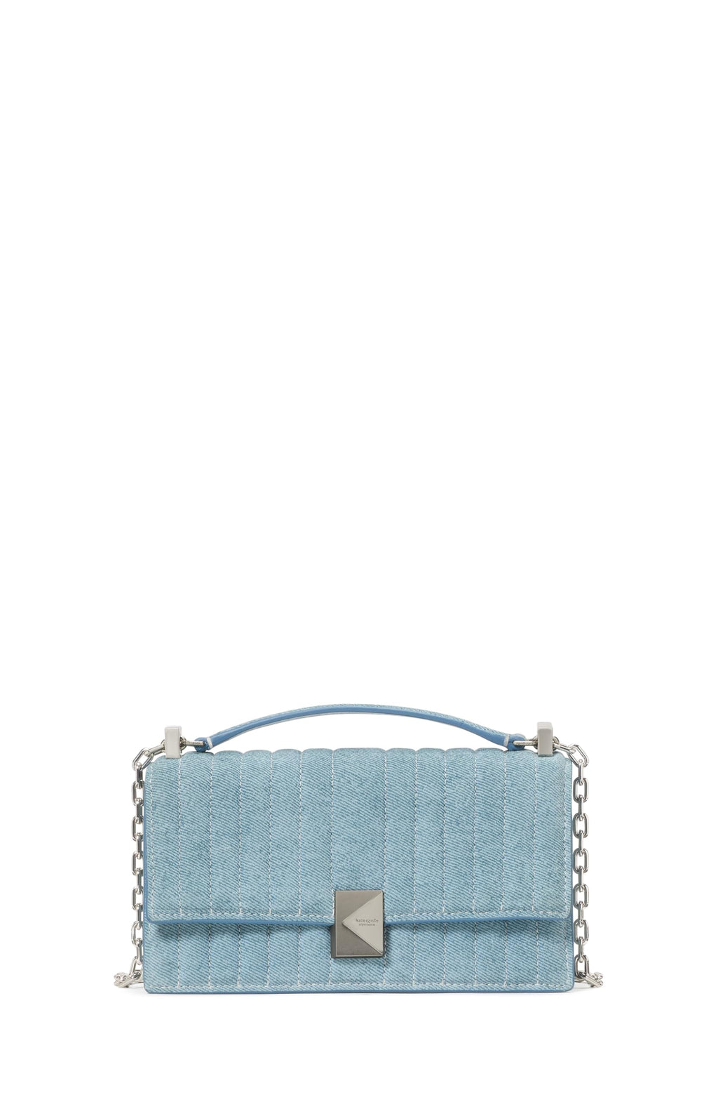 kate spade new york Deco Quilted Leather Mini Flap Chain Crossbody