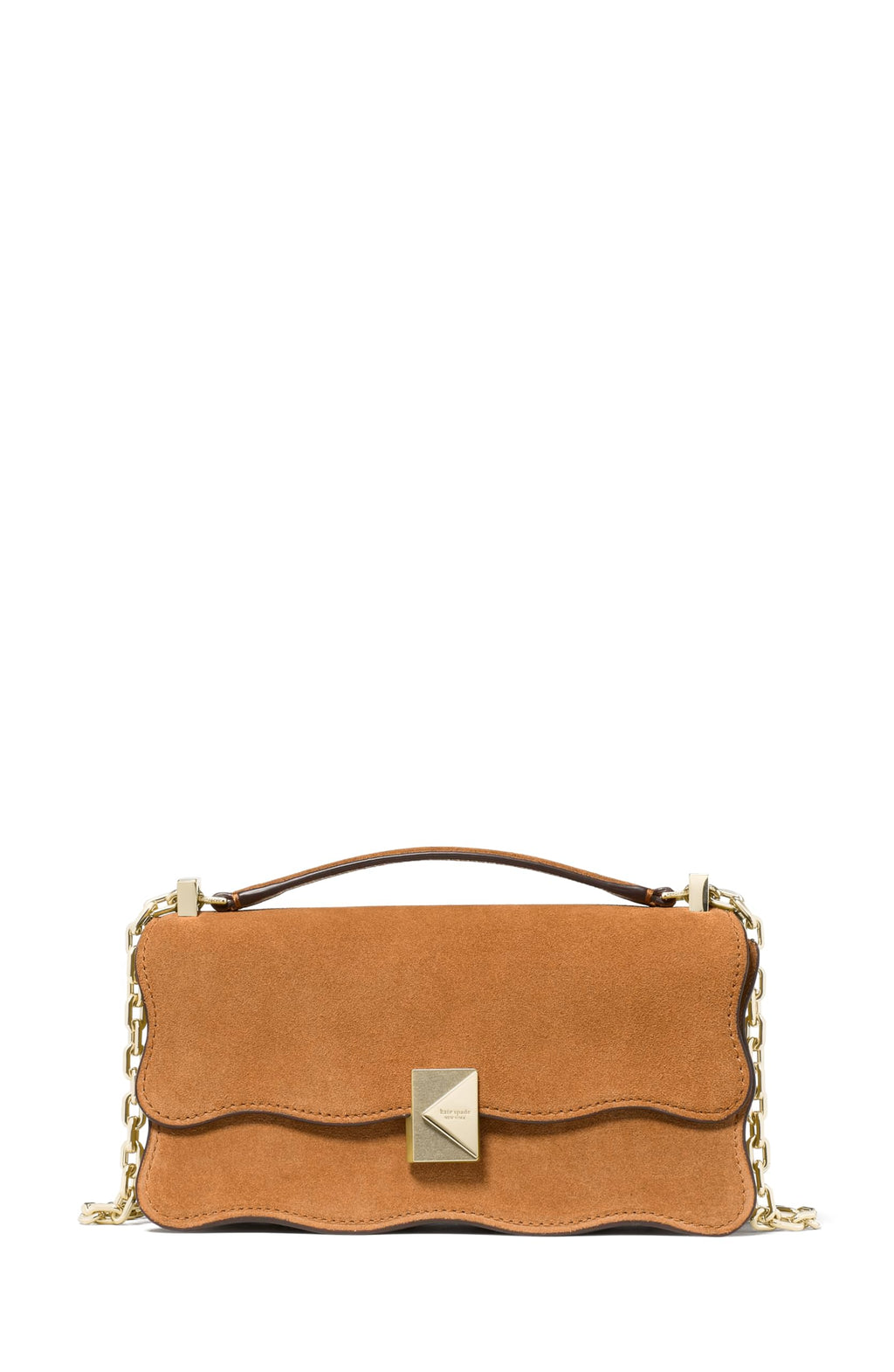 kate spade new york Deco Quilted Leather Mini Flap Chain Crossbody