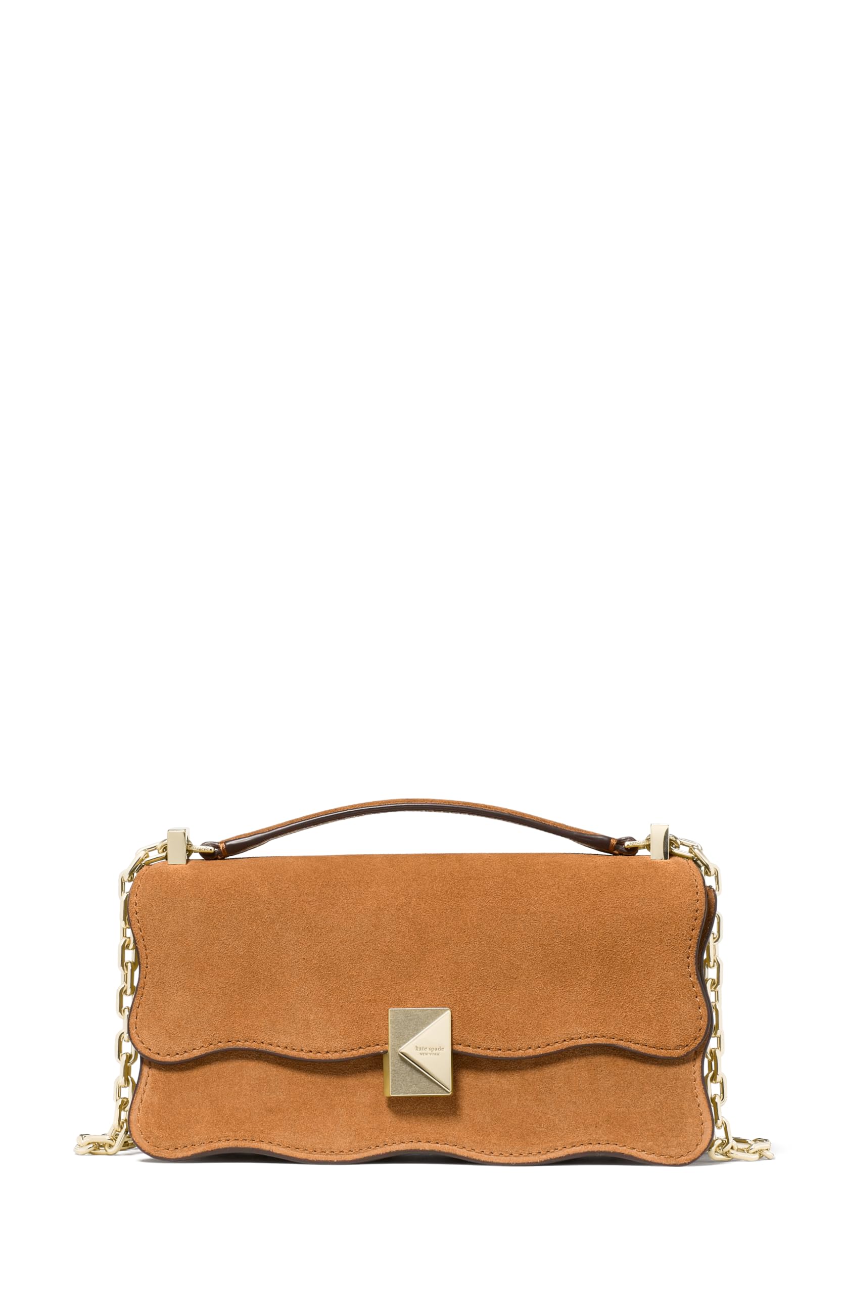 kate spade new york Deco Quilted Leather Mini Flap Chain Crossbody