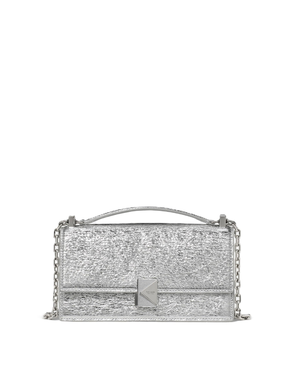 kate spade new york Deco Quilted Leather Mini Flap Chain Crossbody
