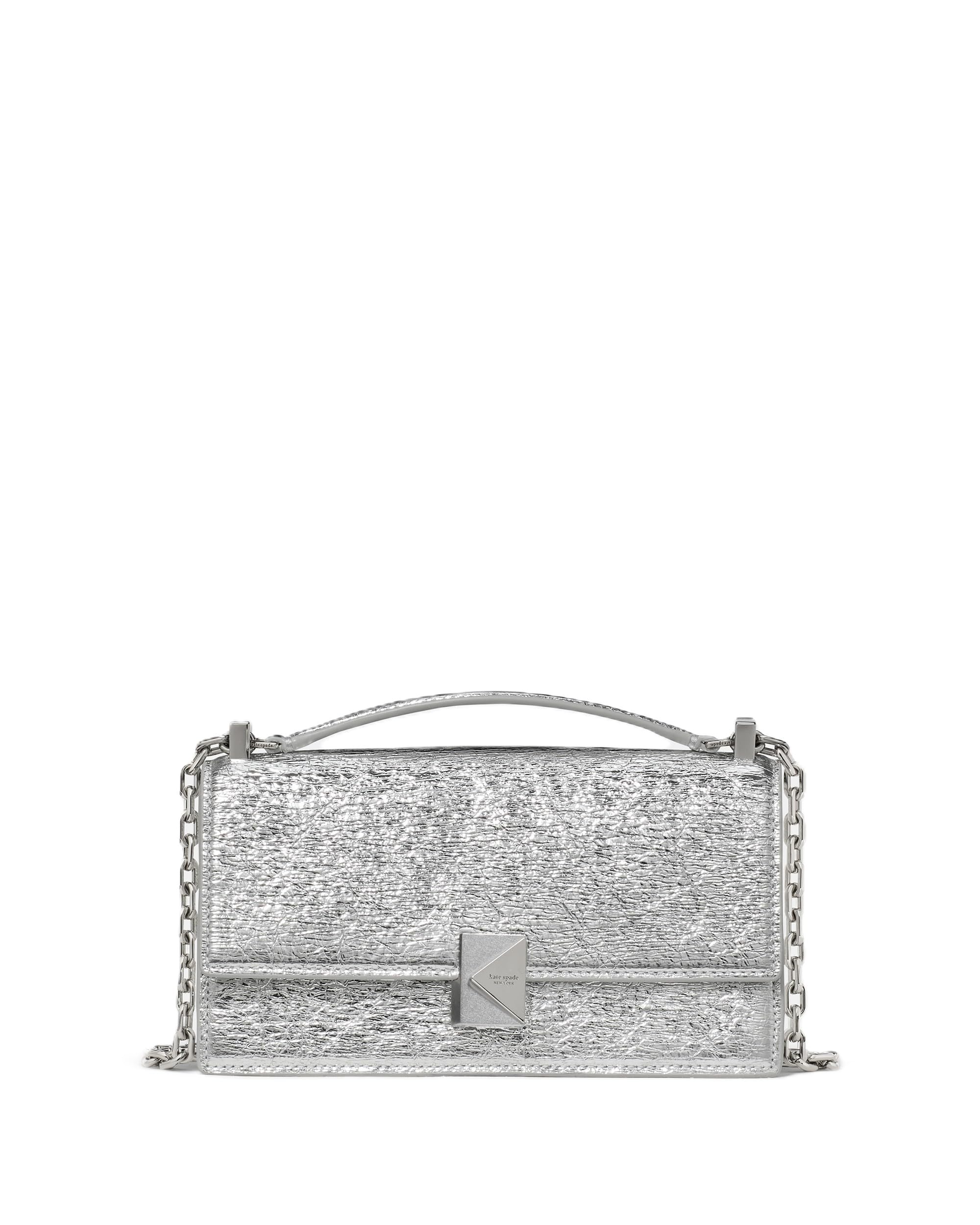 kate spade new york Deco Quilted Leather Mini Flap Chain Crossbody