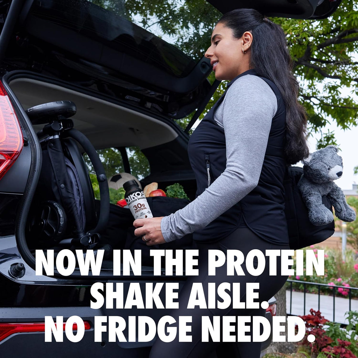 Oikos Protein Shake, Salted Caramel, 30g Protein, 12 fl oz, 12 Count